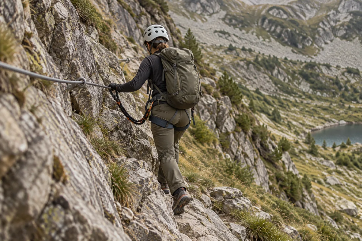 Klettersteig für Einsteiger: fünf Touren der Kategorie A und B